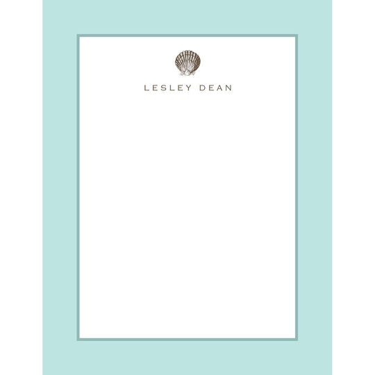 Seaglass Robin's Egg Flat Note Cards